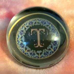 Punch Studio Lead Crystal Paperweight